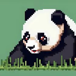 Panda pixel 212