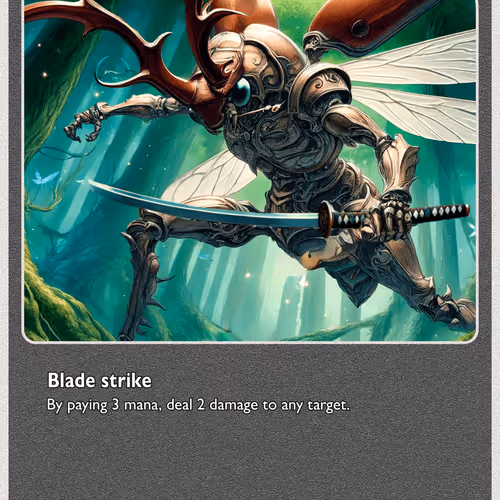 Shadowbeast Blade Beetle