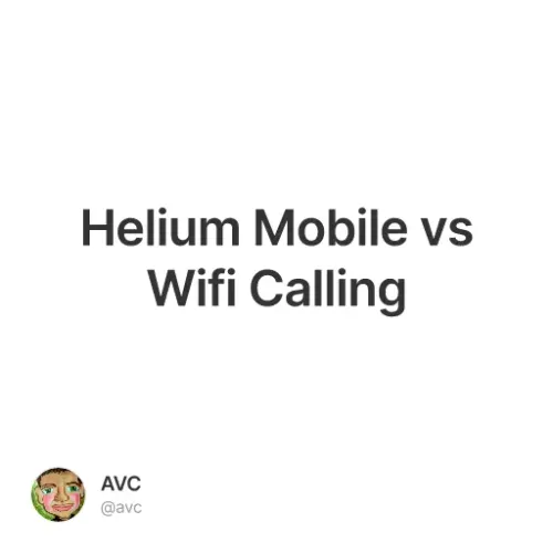 Helium Mobile Vs Wifi Calling