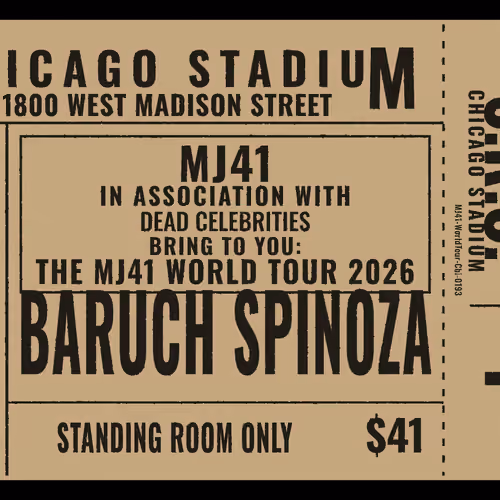 MJ41 World Tour #193 — Baruch Spinoza