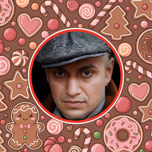 Christmas Frame #15 - Gingerbread