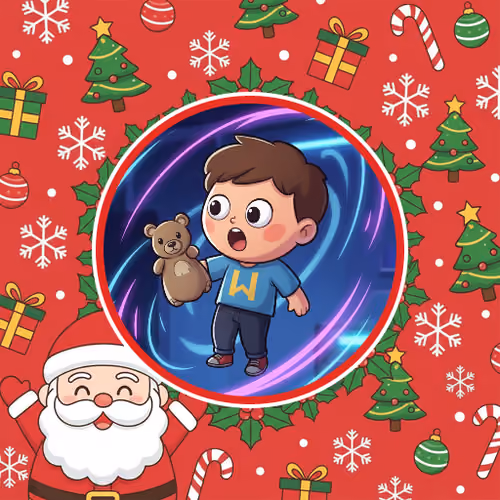 Christmas Frame #24 - Santa Claus