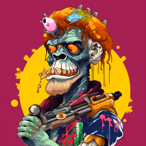 Base Ape Zombies #537
