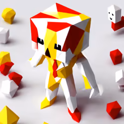 Block Head Man 10 of 10 Series 1