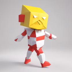 Block Head Man 1 of 10 Series 1 