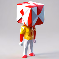 Block Head Man 6 of 10 Series 1