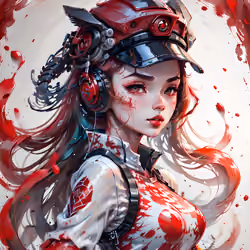 Bloody mecha girl #36