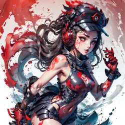 Bloody mecha girl #37