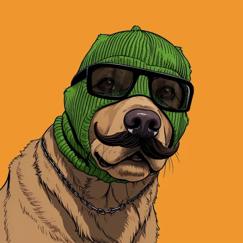 Masked Dog #73