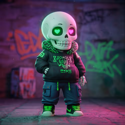 Cyber Skulls: Neon Rebellion