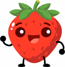 A happy fruit 