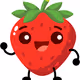 A happy fruit 
