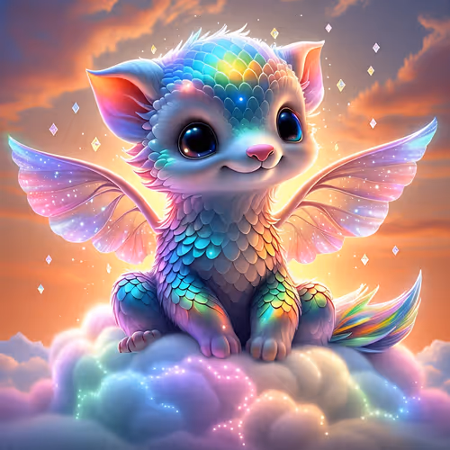 Rainbow Kitty