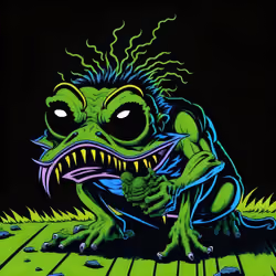 Frog Eating APE #31