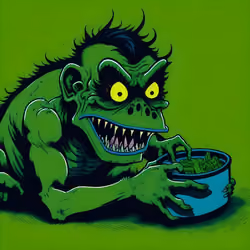 Frog Eating APE #32