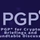 PGP* for Crypto Breakfast & Roundtable