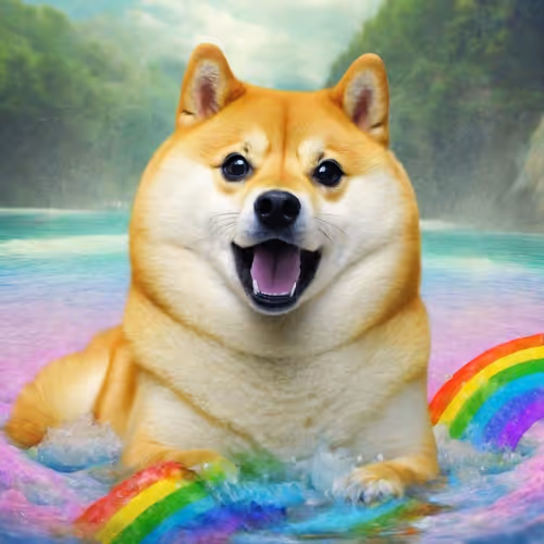 Rainbow Doge 4
