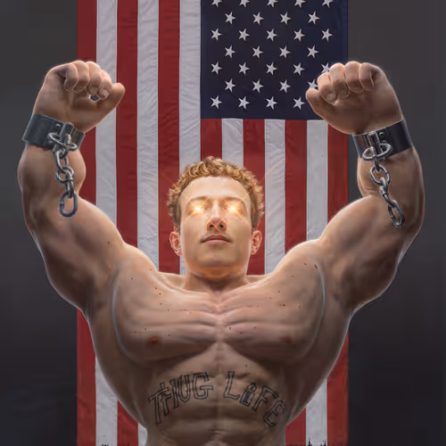 BASED ZUCK BY BEEPLE