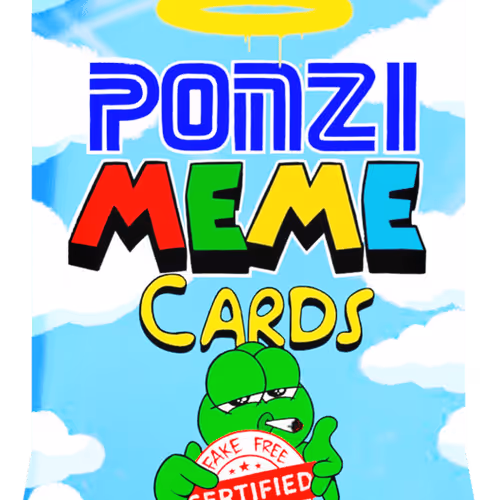 Ponzi Meme Cards
