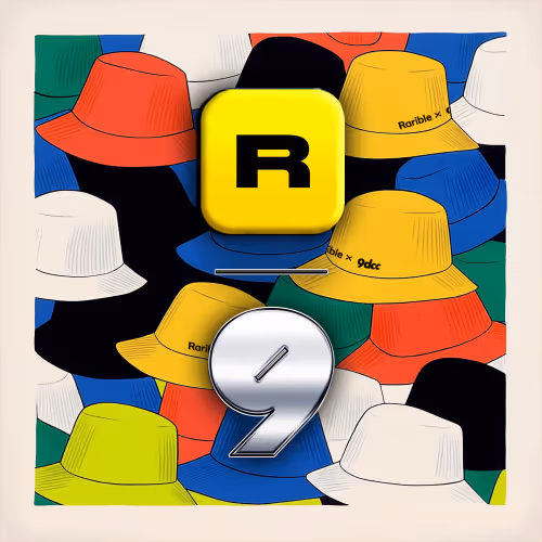 The Rarible Bucket Hat - Powered by 9dcc #65