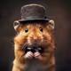 HAMSTER WITH HATS