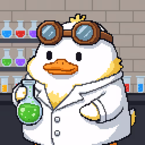 Kiko Duckling #10 — Scientist Duck
