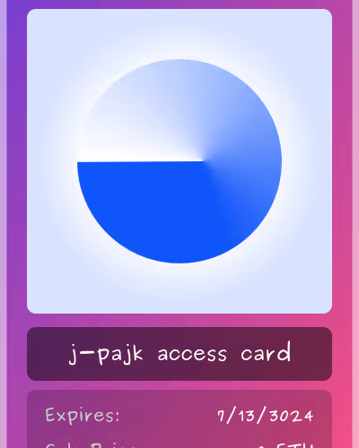 j-pajk club card