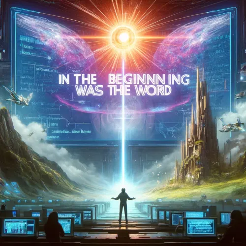 In the beginning was the Word meaning 