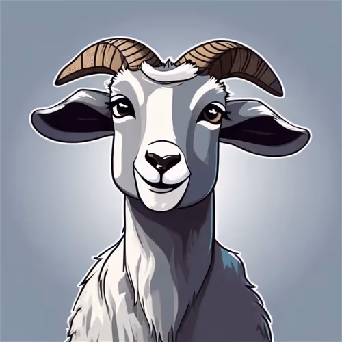 white goat 3/10