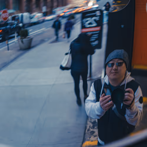 Reflection Selfie