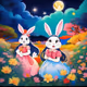 long eared rabbit