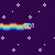 Vaporwave Dot Cat