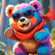 Rainbow Bear