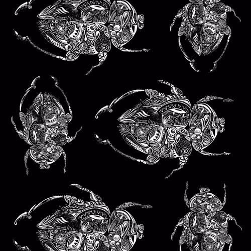 Black Maori Scarabs