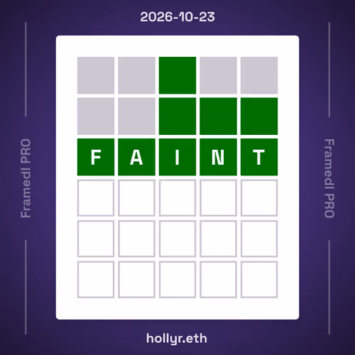 Framedl 2026-10-23