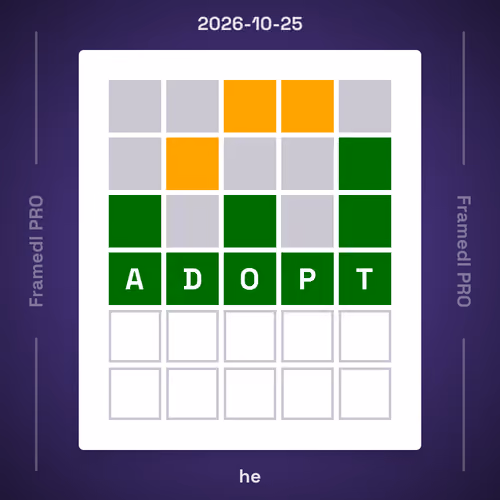 Framedl 2026-10-25
