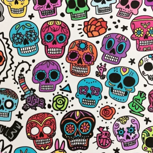 Doodles Skulls