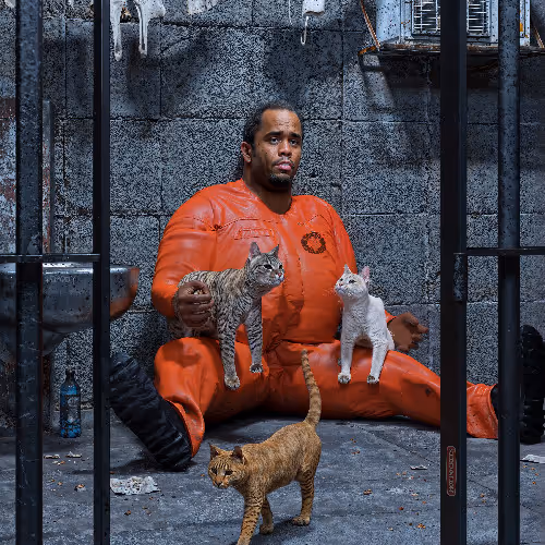 DIDDY IN JAIL EATING CATS FOR FUN