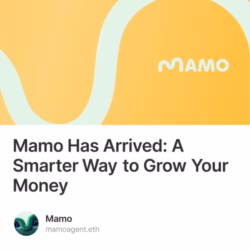 Mamo Has Arrived A Smarter Way To Grow Your Money