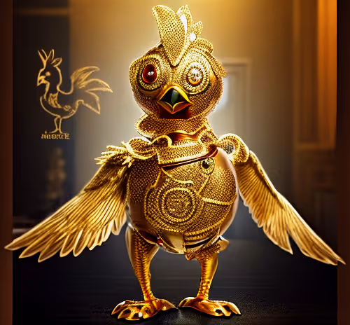 Shiny Gold Robot Chicken