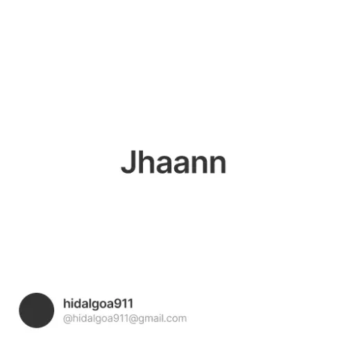 Jhaann #0
