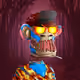 Base Zombie Apes     #3019