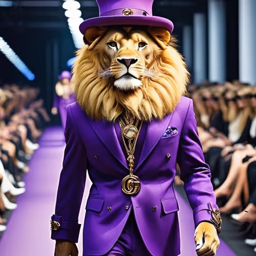 Lion catwalk