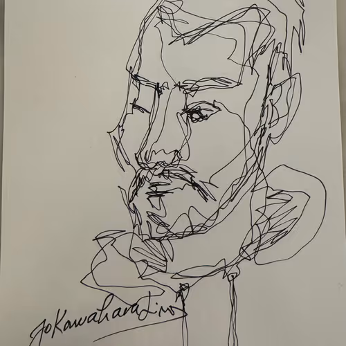 A sketch of me by @jokawaharalino