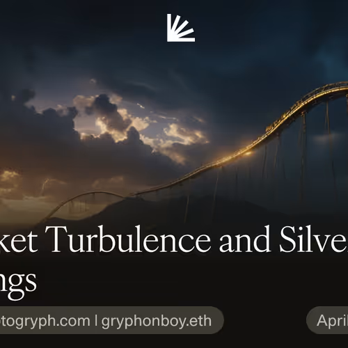 Market Turbulence And Silver Linings