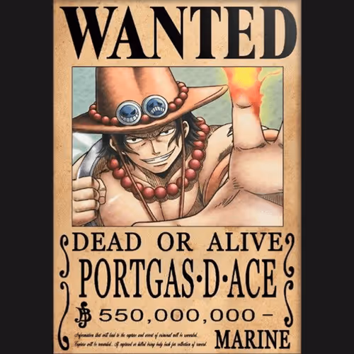 1700 Pirate Wanted Poster