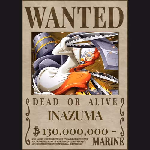1700 Pirate Wanted Poster