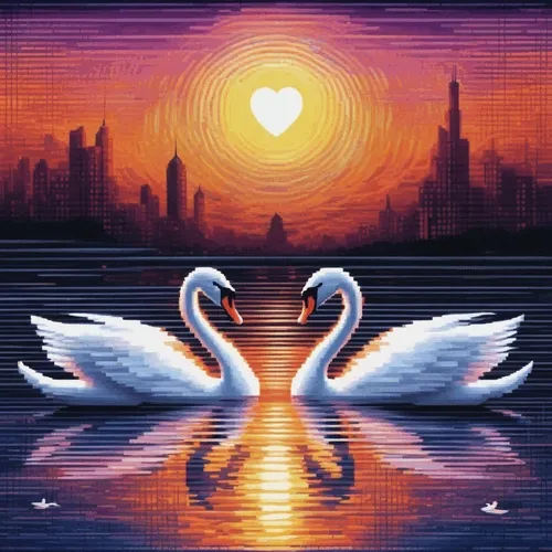 The Romantic Lives Of Swans