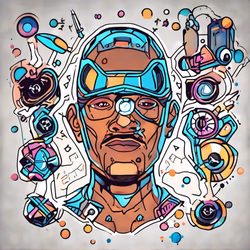 Neon Portrait