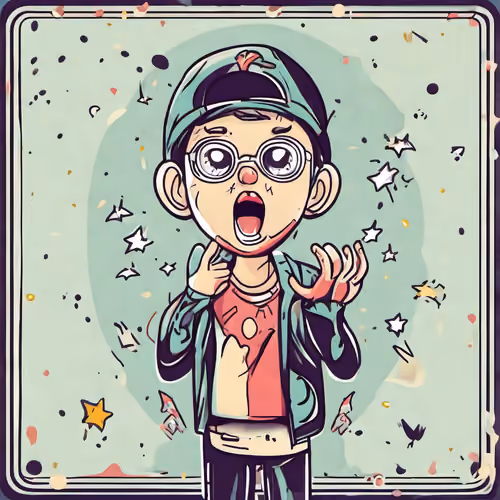 Surprised Character